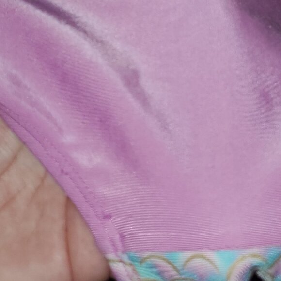 Cat & Jack Mermaid Scales Swimsuit || sz 10/12 - Picture 7 of 8